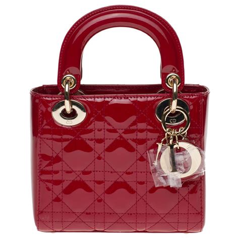 dior sac rouge|Dior bag handmade.